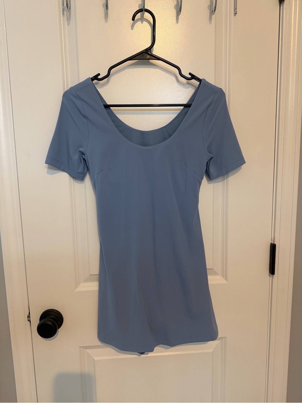 Lululemon skort dress with built in bra and easy access shorts- Blue size 4